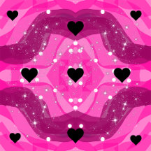 pink art pop culture black heart 