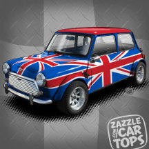 Brexit Union Jack Mini Car