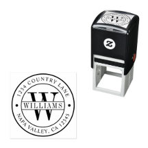Custom Return Address Self-inking & Rubber Stamps