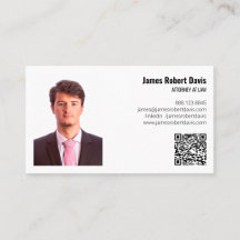 Attorney Minimalist Business Card