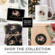 HOLIDAY   Peace Love Joy Winter Bouquet