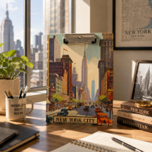 Vintage Travel Poster New York