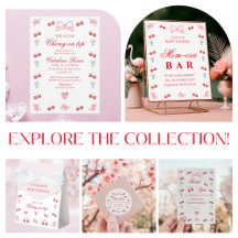 Cherry On Top Baby Shower