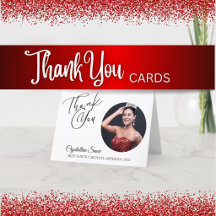 Pageant Thank You Cards