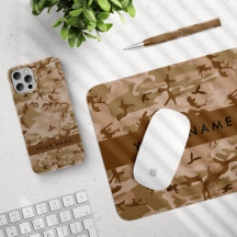 Desert Camouflage Collection Brown Black