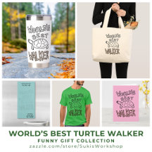 World’s Best Turtle Walker Funny Gift Collection