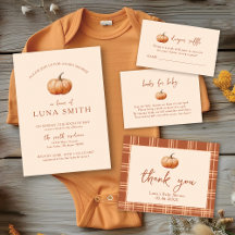 Little Pumpkin Baby Shower