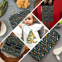 Alphabet Art Baby Shower/Birthday Party Supplies