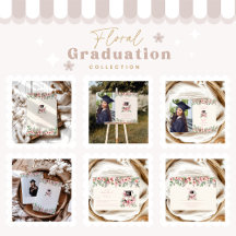 Pink Floral Graduation Party
