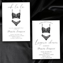 Lingerie Bridal Shower