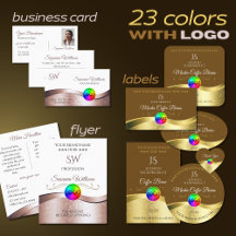 Product Labels LOGO Wavy Shimmer Decoration Luxury