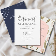 Retirement Party Invitations