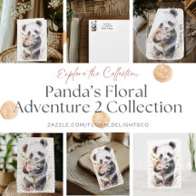 Golden Polka Dot Panda Collection