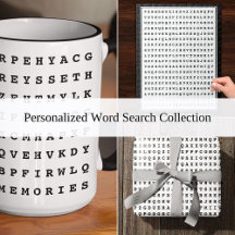 Custom 12 Word Family Word Search