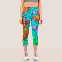 High Waisted Capris