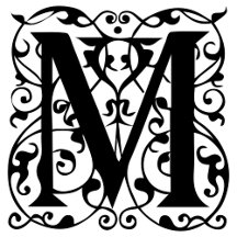 Antique Monogram Stamps