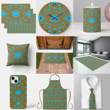 Earth And Sky Ombre Geometric Abstract Art 