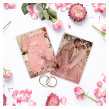 Floral Wedding Save the Date