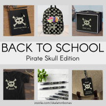 Back to School Pirate Skull Edition