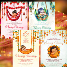 Baby Naming Cradle Namkaran Hindu Ceremony 