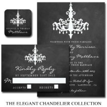 The Elegant Chandelier Chalkboard Collection