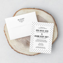 Sophisticated Polk-Dots Temple Wedding