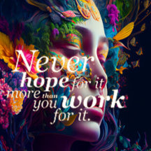 "Blossom Beyond Limits: Inspirational Wear"