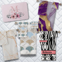 Modern Minimalist Bathroom Towels Bathmats