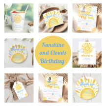 Sunshine and Clouds Birthday Party