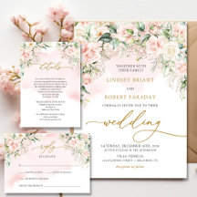 Boho blush pink roses eucalyptus and gold frame 