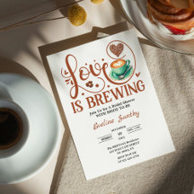 Love Is Brewing Coffee Bridal Shower