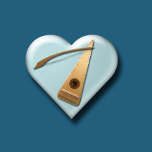 Bowed Psaltery Heart