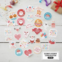 All-Occasion Celebration Stickers Pack