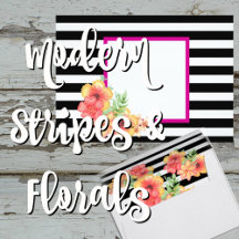 Modern Stripes & Florals