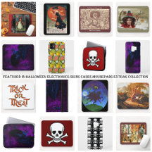 Halloween Electronics Skins Cases Mousepads Extras