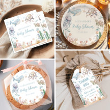 Under The Sea Ocean Animals Baby Shower