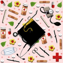 NURSE NURSING SCHOOL PINK GRADUATION