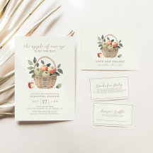 The Apple of Our Eye Baby Shower