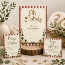 rustic woodland themed baby shower