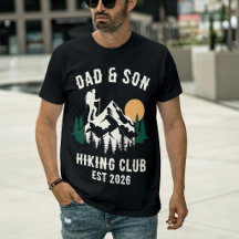 The Dad & Son Hiking Club | Custom Family Hiking