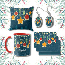 Retro Colorful Christmas Design