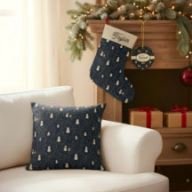 Whimsical Midnight Snowman Christmas Decor