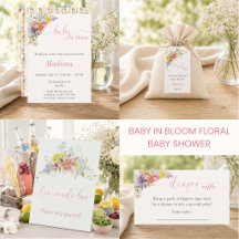 Baby in Bloom Floral Baby Shower