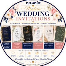 Modern ﻿Wedding Invitations