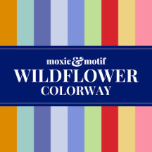 FABRIC - WILDFLOWER Colorway - sewing textiles