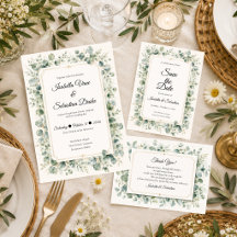 Botanical Eucalyptus Wedding