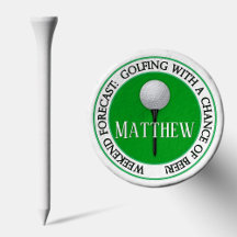 Golf tees Golfing Golfer