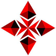 Cross Styled Ethereum Based Design Clock