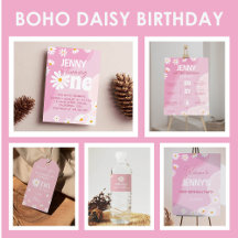 Modern Boho Daisy Party