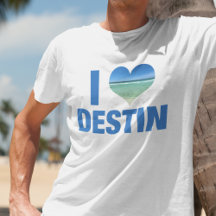 I Love Destin Florida Vacation Keepsake Gifts
